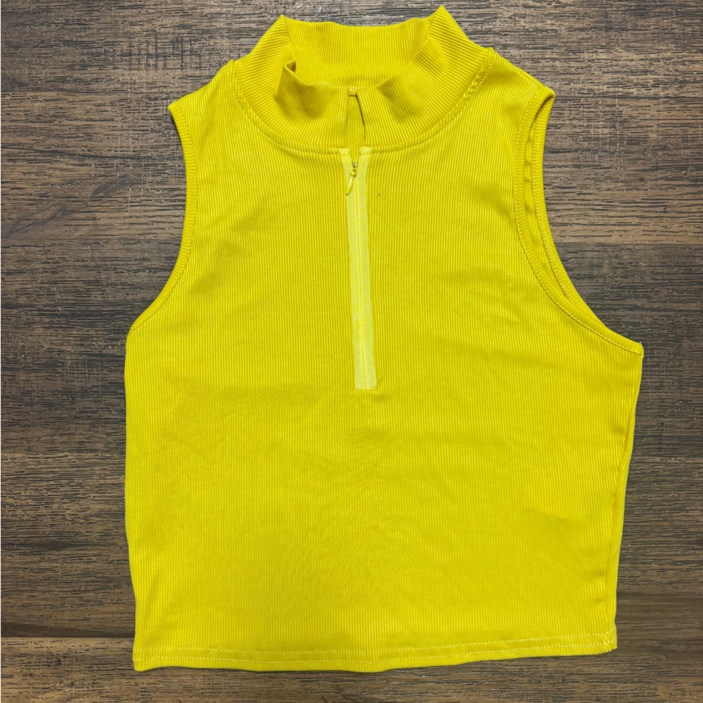 SHEIN Vibrant Yellow Blouse